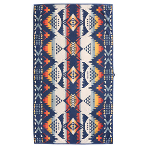 Pendleton Oversized Jacquard Spa Towel - Nehalem Navy HOME & GIFTS - Bath & Body - Towels Pendleton