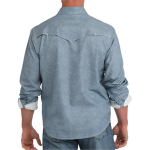 Cinch Men's Western Camp Shirt MEN - Clothing - Shirts - Long Sleeve Cinch