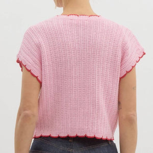 Chloe Knit Top WOMEN - Clothing - Tops - Short Sleeved Entro