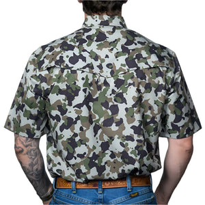 Ferrell Brand Camo 2.0 Snap Shirt MEN - Clothing - Shirts - Short Sleeve Ferrell Brand