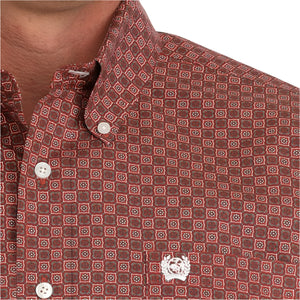 Cinch Men's Geo Print Button Shirt MEN - Clothing - Shirts - Long Sleeve Cinch