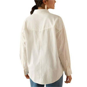 Ariat Women's Baggy Button Up Shirt WOMEN - Clothing - Tops - Long Sleeved Ariat Clothing