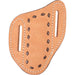 Martin Saddlery Angled Knife Scabbards Knives - Knife Accessories Martin Saddlery Natural Roughout with Buckstiting Small