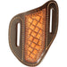 Martin Saddlery Angled Knife Scabbards Knives - Knife Accessories Martin Saddlery Natural with Mini Coarse Weave Small
