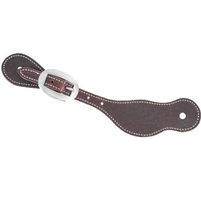 Martin Saddlery Alpine Spur Straps Tack - Spur Straps Martin Saddlery Latigo w/ Stitching