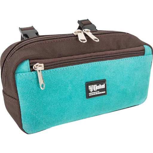 Cashel Small Pommel Bag Tack - Saddle Accessories Cashel Mint Suede