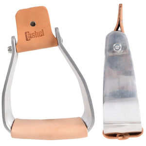 Cashel 2" Smooth Slanted Stirrup Tack - Saddle Accessories Cashel 3"
