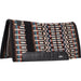 Classic Equine Classic Wool Top Pad 32"x34" Tack - Saddle Pads Classic Equine Black/Chestnut