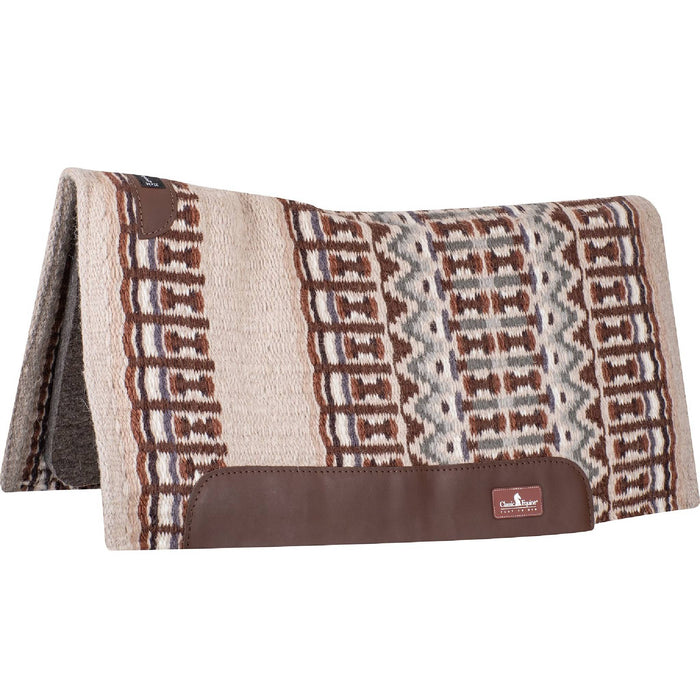 Classic Equine Classic Wool Top Pad 32"x34" Tack - Saddle Pads Classic Equine Cashmere/Latte