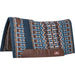 Classic Equine Classic Wool Top Pad 32"x34" Tack - Saddle Pads Classic Equine Navy/Steel Grey