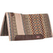 Classic Equine Classic Wool Top Pad - 34"x38" Tack - Saddle Pads Classic Equine Latte/Navy