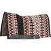 Classic Equine Contour Blanket Top Alpaca Pad - 34"x38" Tack - Saddle Pads Classic Equine Black/Chestnut