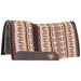 Classic Equine Contour Wool Top Felt Pad - 32"x34" Tack - Saddle Pads Classic Equine Coffee/Buckskin 1/2"