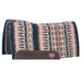 Classic Equine Contour Wool Top Felt Pad - 32"x34" Tack - Saddle Pads Classic Equine Navy/Peacock 1/2"