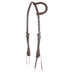 Martin Saddlery Roughout One Ear Headstall Tack - Headstalls Martin Saddlery Chocolate Roughtout