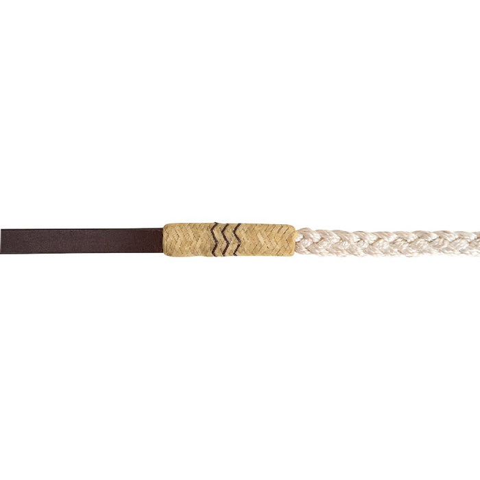 Cashel Adjustable Flat Braid Rein Tack - Reins Cashel White