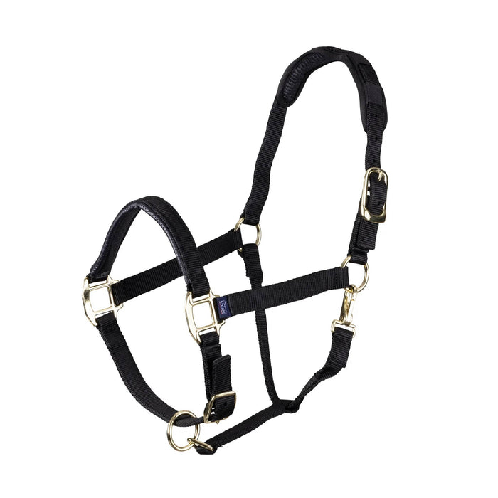 Shires Topaz Nylon Halter Tack - Halters & Leads Shires Black XS Pony