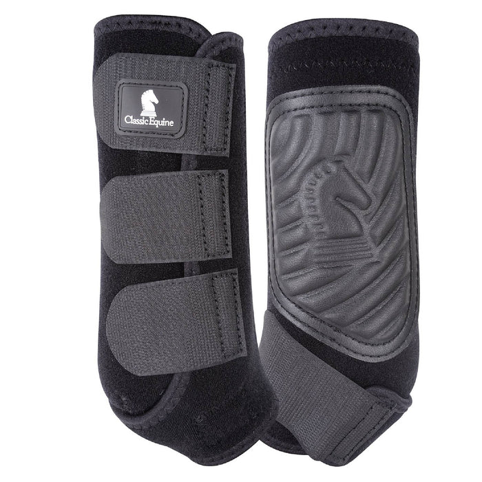 Classic Equine ClassicFit Boots Tack - Leg Protection Classic Equine Black Front S
