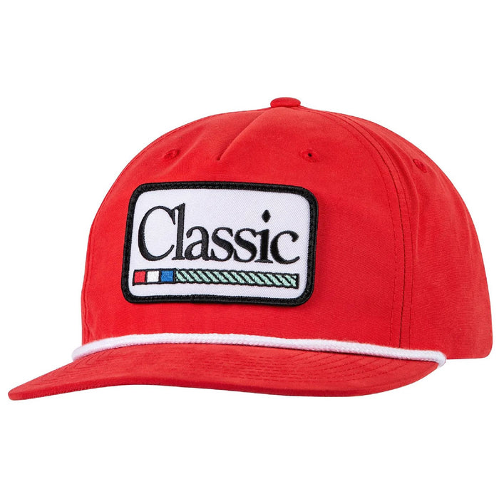 Classic Rope Reto Cap HATS - BASEBALL CAPS Classic Equine Red