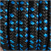 Trophy Bronc Nose Rope Halter #22 Customs & Awards - Halters Teskey's Black/Blue