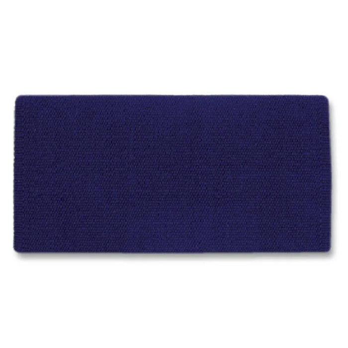 Mayatex San Juan Solid Wool Blankets Tack - Saddle Pads Mayatex Indigo