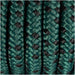 Trophy Bronc Nose Rope Halter #22 Customs & Awards - Halters Teskey's Hunter Green/Black
