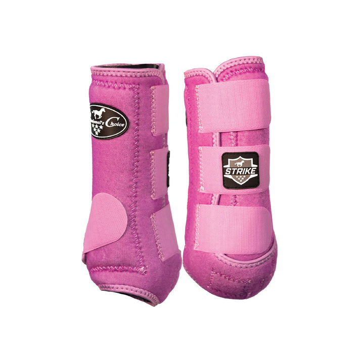 Professional's Choice Strike Sports Medicine Boot Front 2-Pack Tack - Leg Protection Professional's Choice Orchid M
