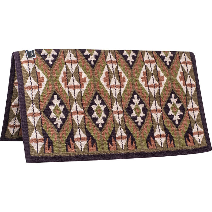 Classic Equine Show Blanket Tack - Saddle Pads Classic Equine Mulberry/Moss Green