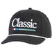 Classic Equine Five Panel Rope Cap HATS - BASEBALL CAPS Classic Equine Black