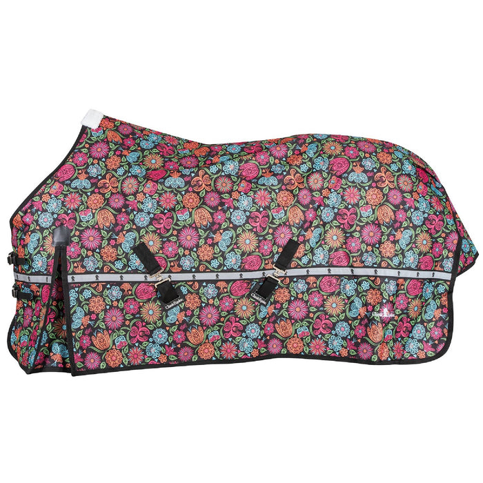 Classic Equine 10K Cross Trainer Winter Blanket Equine - Blankets & Sheets Classic Equine Neon Flower XS