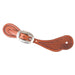 Martin Saddlery Mini-Basket Weave Cowboy Spur Strap Tack - Spur Straps Martin Saddlery Chestnut M
