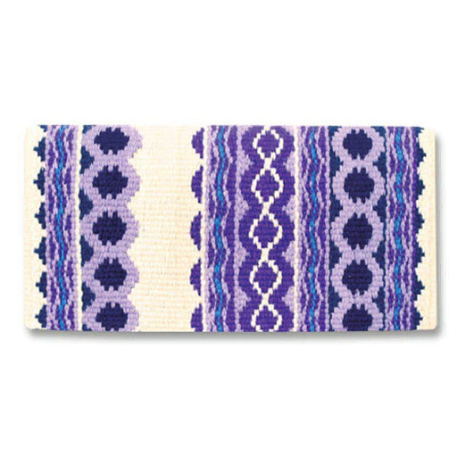 Mayatex Riverland Wool Saddle Blanket Tack - Saddle Pads Mayatex Purple
