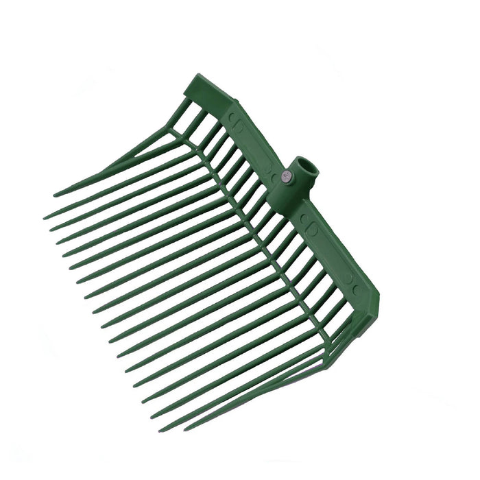 Shires Plastic Shaving Fork Head Barn - Carts & Forks Shires Green