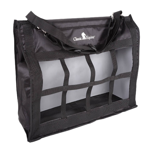Classic Equine Top Load Hay Bags Barn - Hay Bags & Nets Classic Equine Black