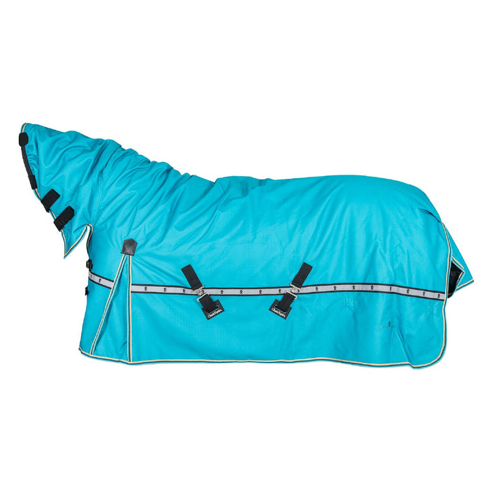 Classic Equine 10K Cross Trainer Hooded Winter Blanket Equine - Blankets & Sheets Classic Equine Baltic Green XS