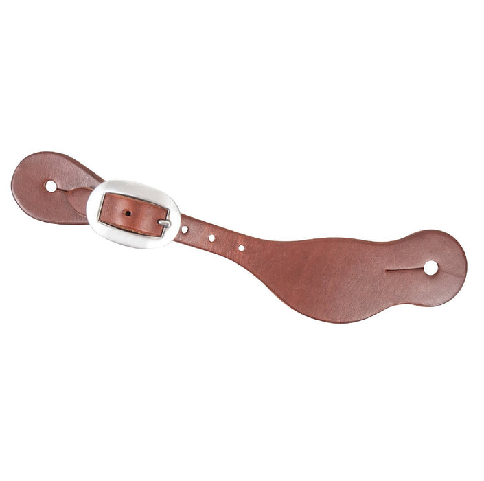 Martin Saddlery Alpine Spur Straps Tack - Spur Straps Martin Saddlery Chestnut Smoothout