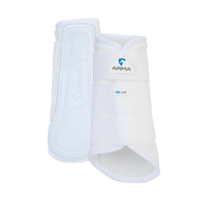 Shires ARMA Air Motion Brushing Boots Tack - Leg Protection Shires White Small Pony