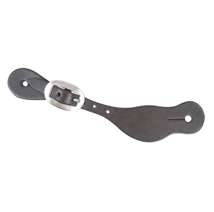 Martin Saddlery Alpine Spur Straps Tack - Spur Straps Martin Saddlery Chocolate Smoothout