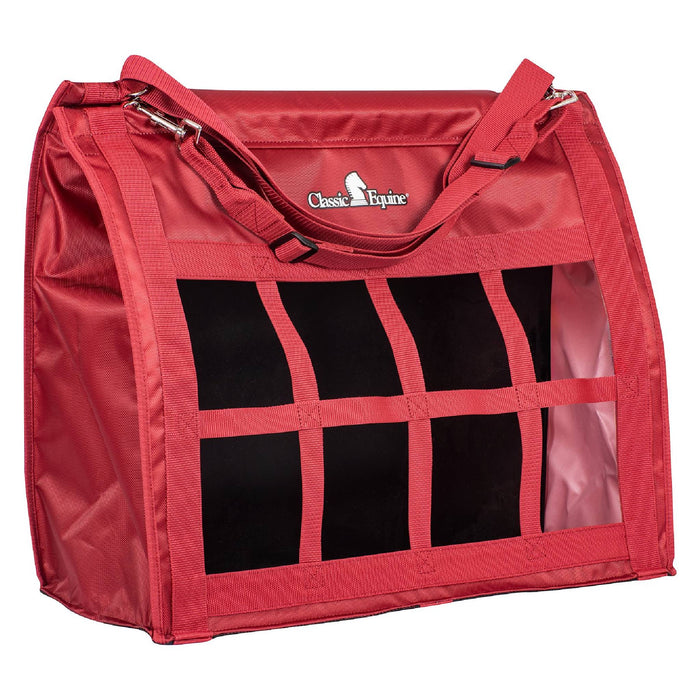 Classic Equine Top Load Hay Bags Barn - Hay Bags & Nets Classic Equine Red