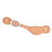 Martin Saddlery Alpine Spur Straps Tack - Spur Straps Martin Saddlery Natural Roughout