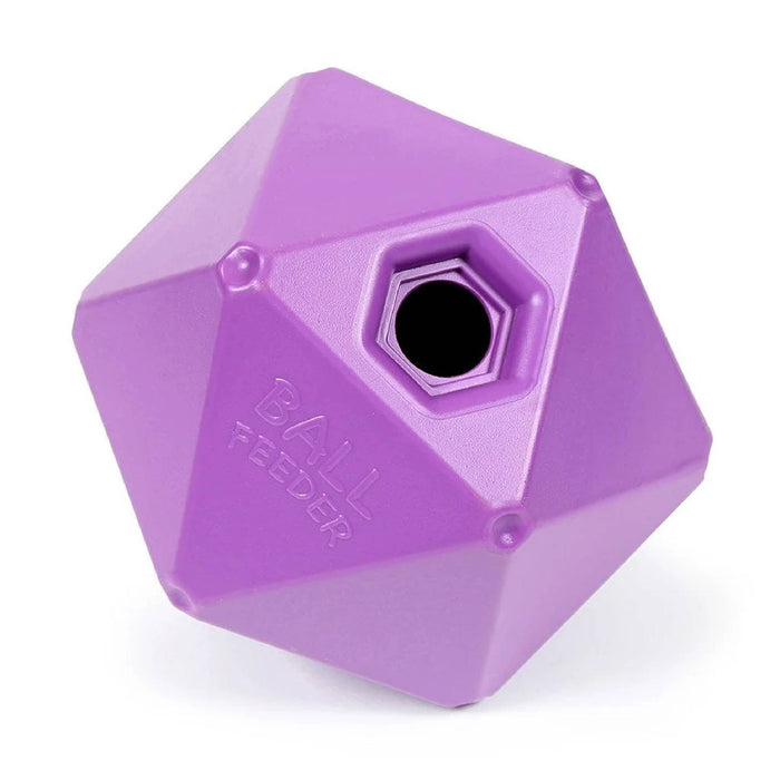 Shires Ball Feeder for Horses Equine - Toys & Treats Shires Purple