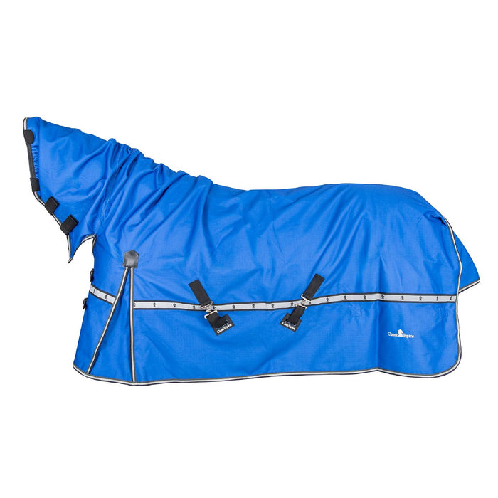Classic Equine 5K Cross Trainer Hooded Winter Blanket Equine - Blankets & Sheets Classic Equine Lapis Blue XS