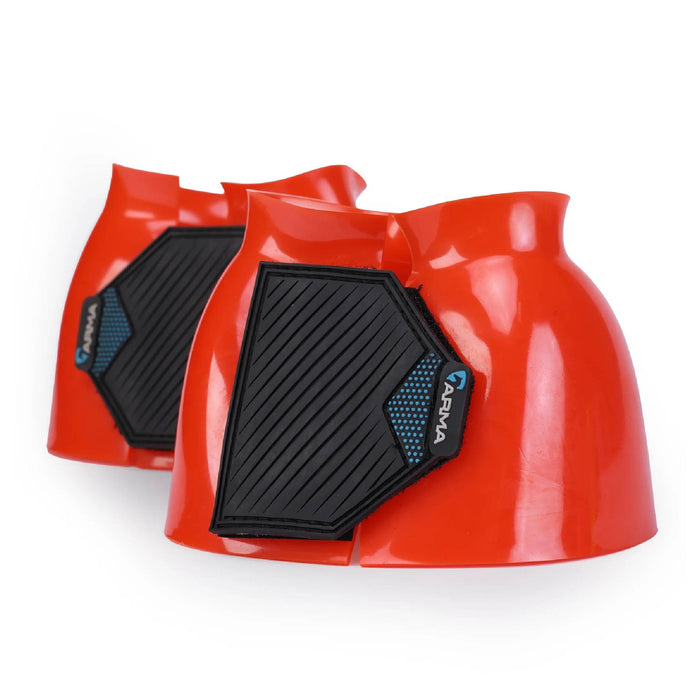 Shires ARMA Smooth Gloss Bell Boot Tack - Leg Protection Shires Orange Pony