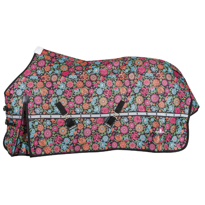 Classic Equine Windbreaker Turnout Sheet Equine - Blankets & Sheets Classic Equine Neon Flower XS