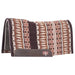 Classic Equine Contour Wool Top Felt Pad - 34"x38" Tack - Saddle Pads Classic Equine 1/2" Coffee/Cashmere