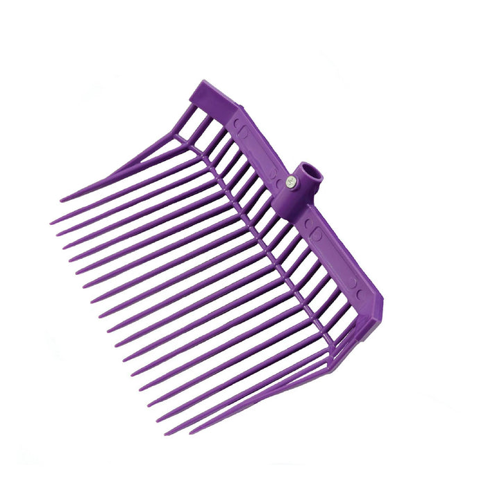 Shires Plastic Shaving Fork Head Barn - Carts & Forks Shires Purple