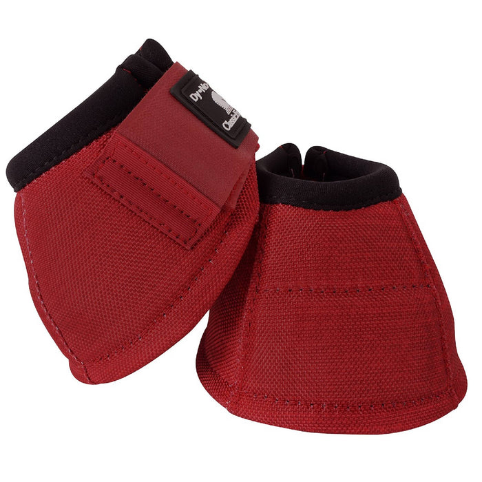 Classic Equine Dy-No Turn Bell Boots Tack - Leg Protection Classic Equine Crimson S