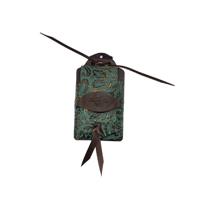 Professional's Choice Leather Cell Phone Case Tack - Saddle Accessories Professional's Choice Copper Emerald