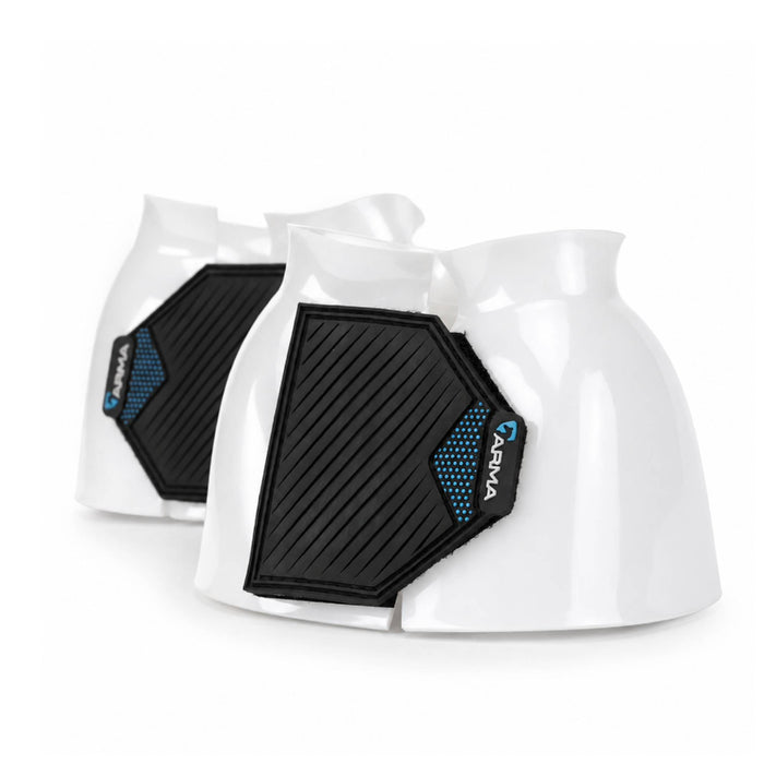Shires ARMA Smooth Gloss Bell Boot Tack - Leg Protection Shires White Pony