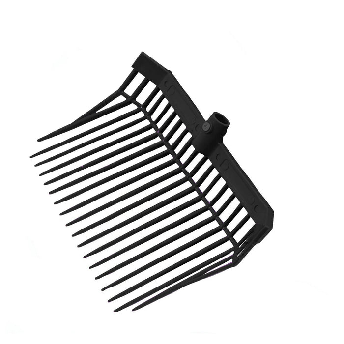 Shires Plastic Shaving Fork Head Barn - Carts & Forks Shires Black